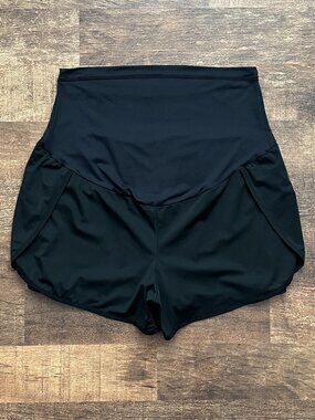 ⭐POSHGLAM MATERNITY SHORTS in Black, size L⭐